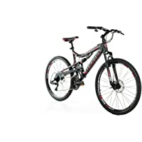 Moma Bikes Bicicleta Montaña EQX 26&quot-Alu- SHIMANO 24V- Doble Freno Disco- Doble Susp. (Varias Tallas)